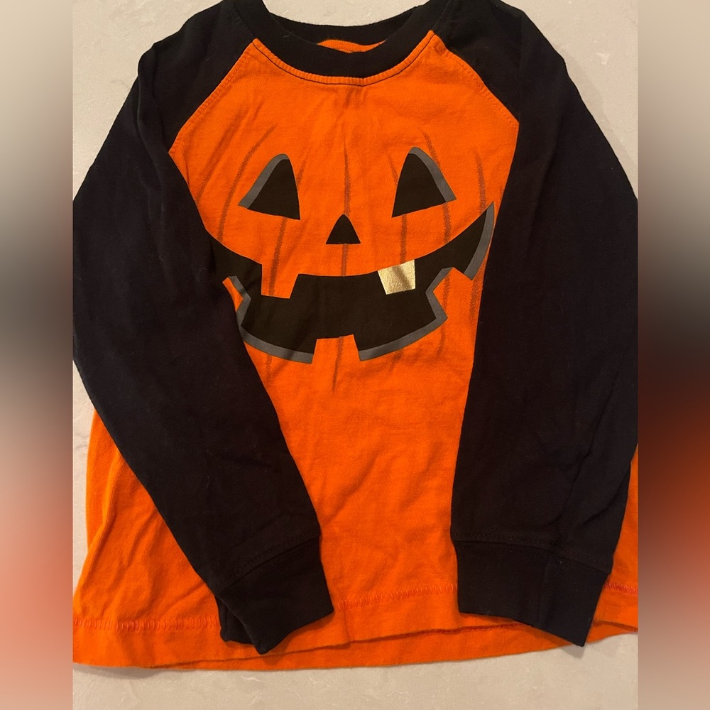 Celebrate Halloween long sleeve pumpkin tshirt